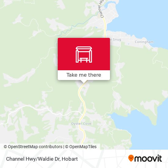 Channel Hwy/Waldie Dr map
