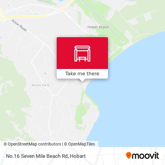 No.16 Seven Mile Beach Rd map