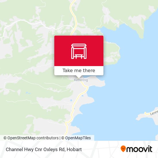 Channel Hwy Cnr Oxleys Rd map