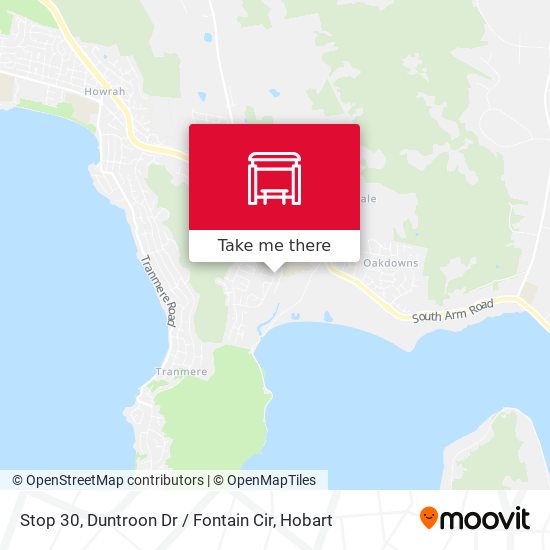 Mapa Stop 30, Duntroon Dr / Fontain Cir