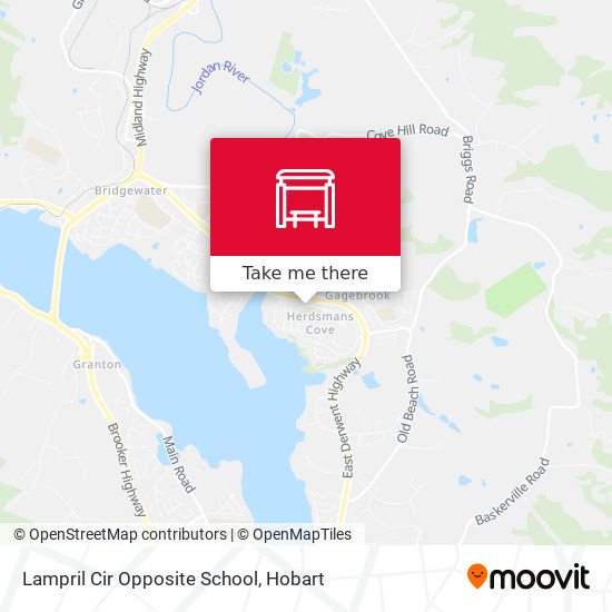 Lampril Cir Opposite School map