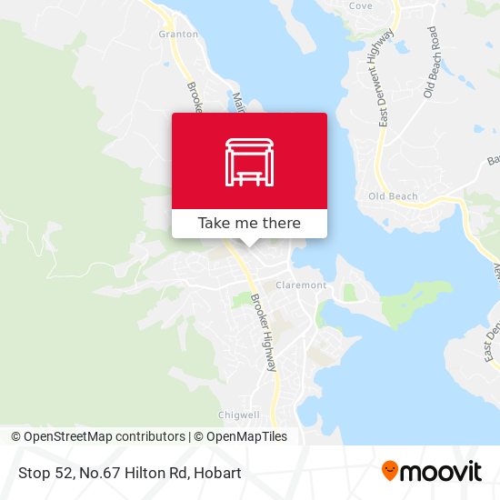 Stop 52, No.67 Hilton Rd map