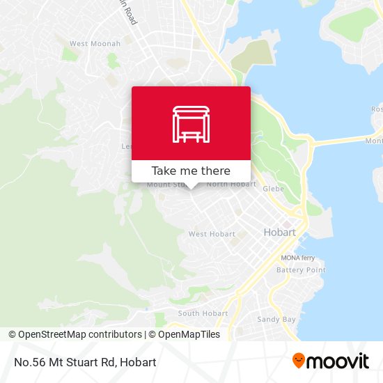 No.56 Mt Stuart Rd map