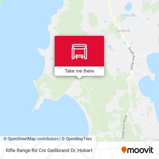 Rifle Range Rd Cnr Gellibrand Dr map