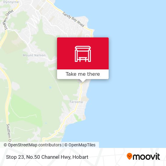 Stop 23, No.50 Channel Hwy map