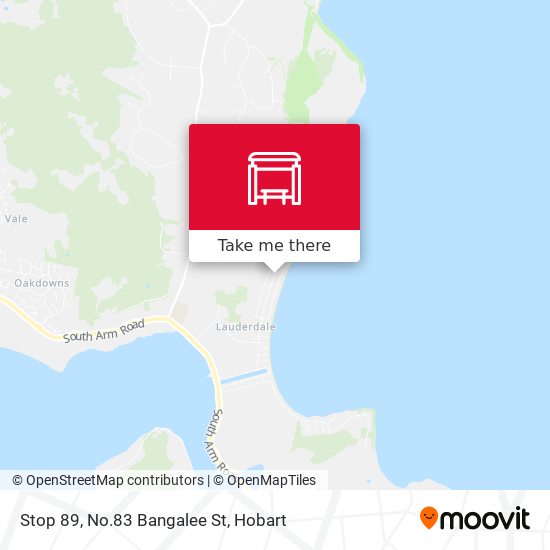 Stop 89, No.83 Bangalee St map