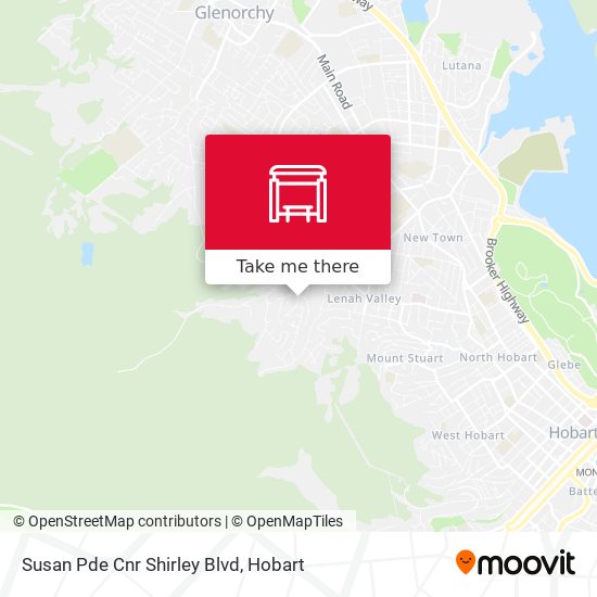 Susan Pde Cnr Shirley Blvd map