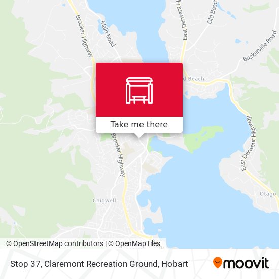 Stop 37, Claremont Recreation Ground map