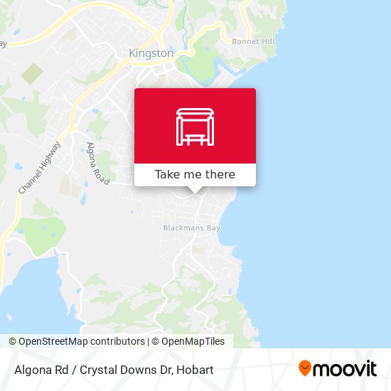 Mapa Algona Rd / Crystal Downs Dr