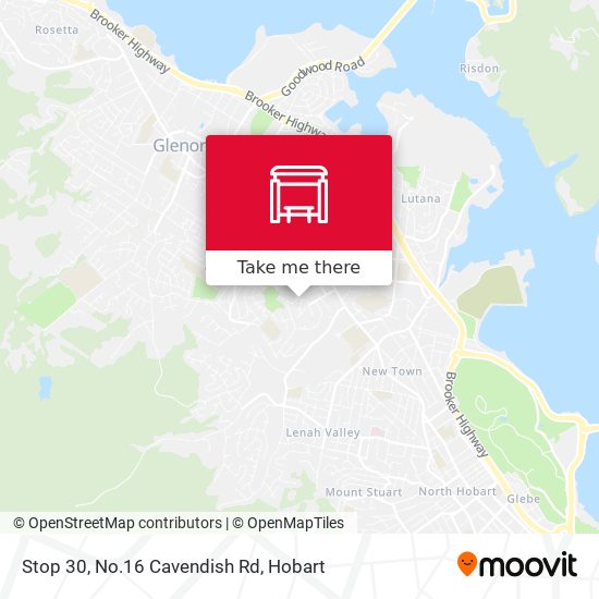 Stop 30, No.16 Cavendish Rd map