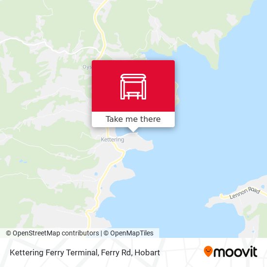 Kettering Ferry Terminal, Ferry Rd map