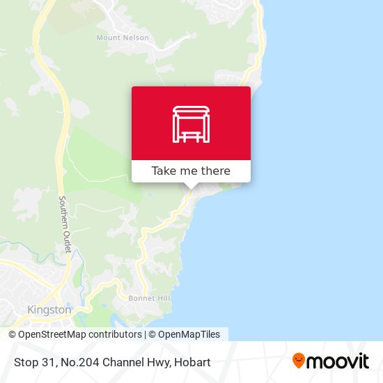 Stop 31, No.204 Channel Hwy map