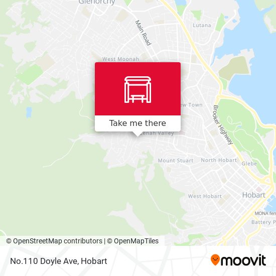No.110 Doyle Ave map