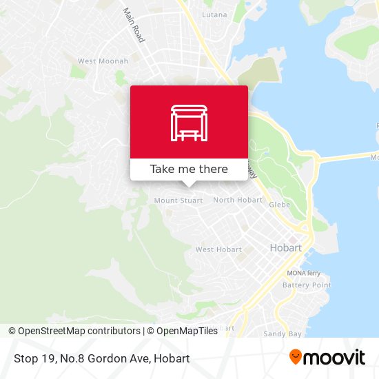 Stop 19, No.8 Gordon Ave map