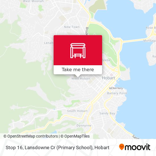Stop 16, Lansdowne Cr (Primary School) map