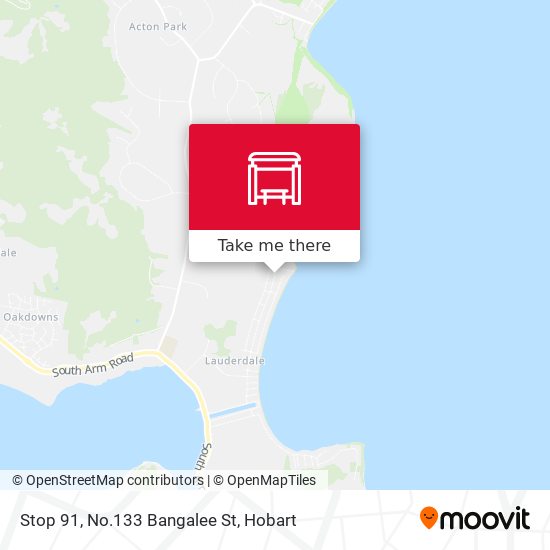 Stop 91, No.133 Bangalee St map