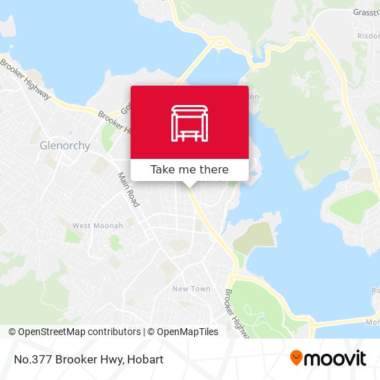 No.377 Brooker Hwy map