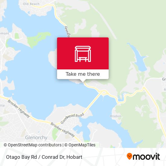 Otago Bay Rd / Conrad Dr map