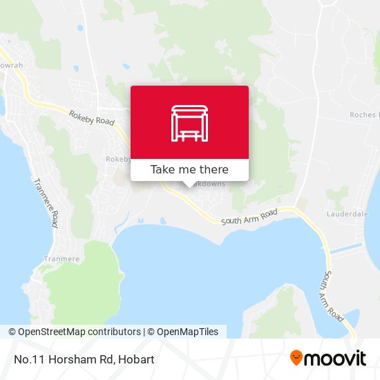 No.11 Horsham Rd map