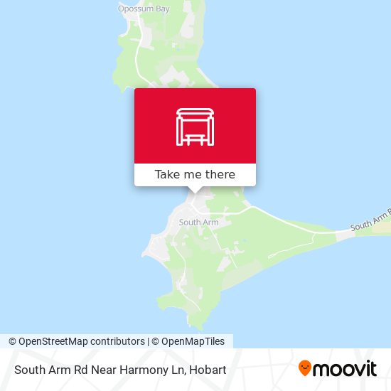 South Arm Rd Near Harmony Ln map