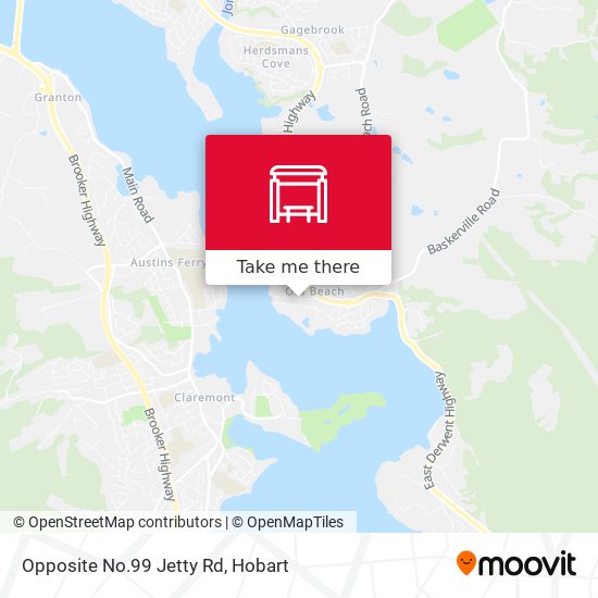 Opposite No.99 Jetty Rd map