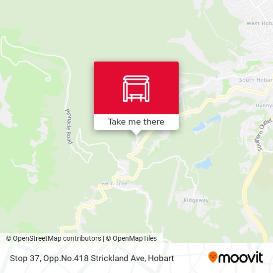 Mapa Stop 37, Opp.No.418 Strickland Ave