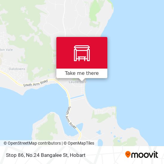 Stop 86, No.24 Bangalee St map