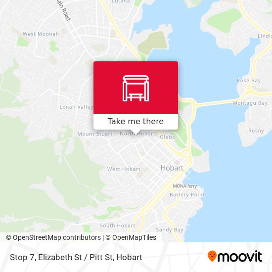Stop 7, Elizabeth St / Pitt St map