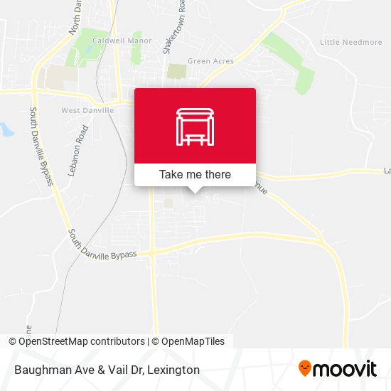 Mapa de Baughman Ave & Vail Dr