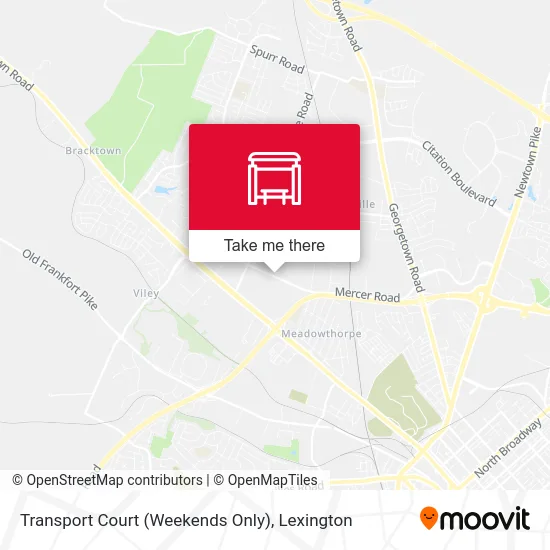 Mapa de Transport Court (Weekends Only)