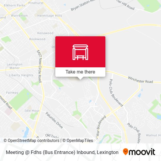 Mapa de Meeting @ Fdhs (Bus Entrance) Inbound