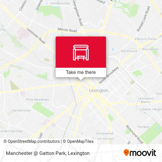 Manchester @ Gatton Park map