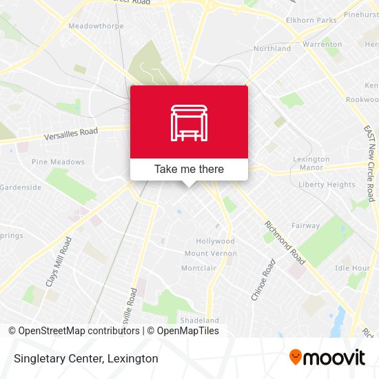 Mapa de Singletary Center