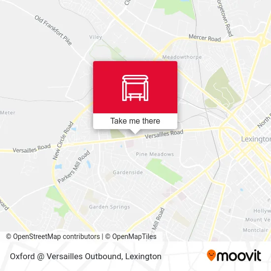 Mapa de Oxford @ Versailles Outbound