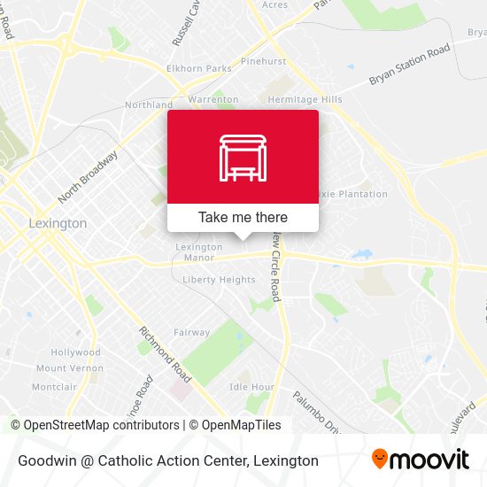 Goodwin @ Catholic Action Center map