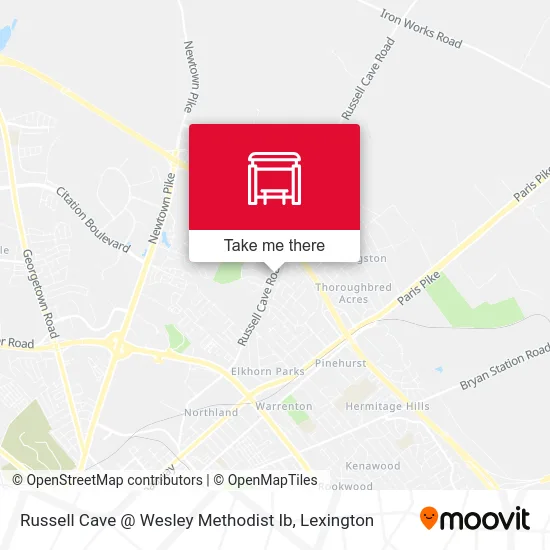 Mapa de Russell Cave @ Wesley Methodist Ib