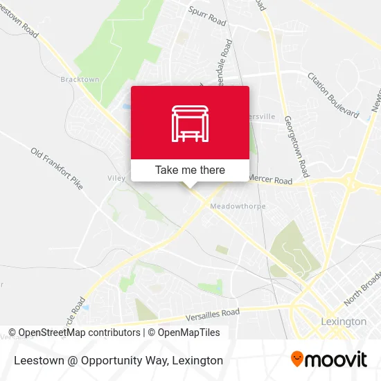 Mapa de Leestown @ Opportunity Way