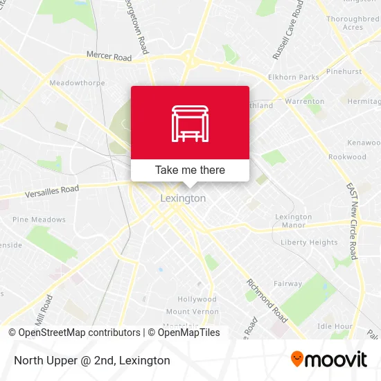 Mapa de North Upper @ 2nd