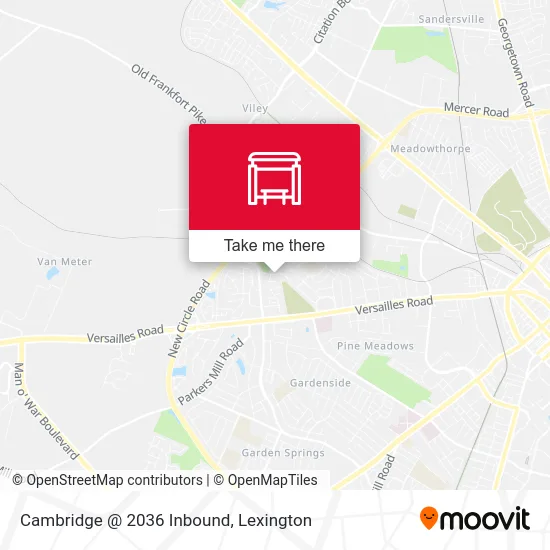 Mapa de Cambridge @ 2036 Inbound