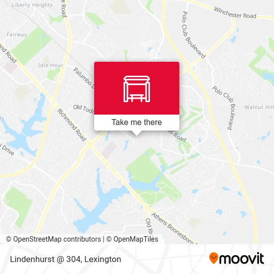 Mapa de Lindenhurst @ 304
