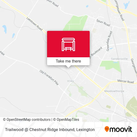 Mapa de Trailwood @ Chestnut Ridge Inbound
