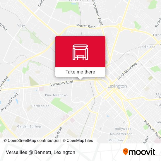 Versailles @ Bennett map
