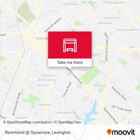 Richmond @ Sycamore map