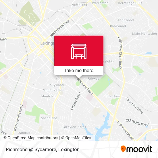 Mapa de Richmond @ Sycamore