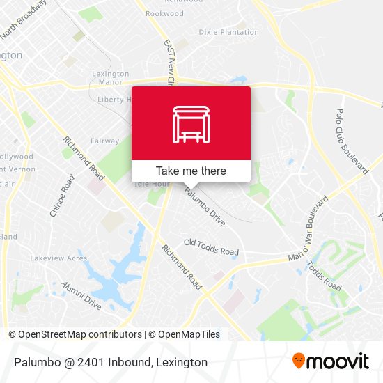 Palumbo @ 2401 Inbound map