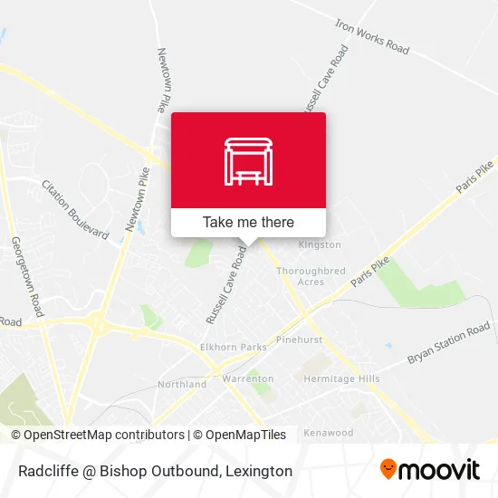 Mapa de Radcliffe @ Bishop Outbound