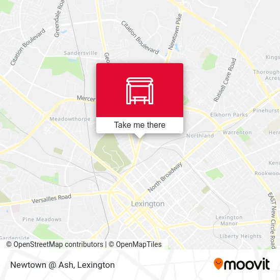 Mapa de Newtown @ Ash