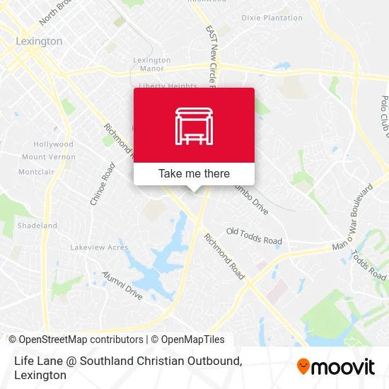 Mapa de Life Lane @ Southland Christian Outbound