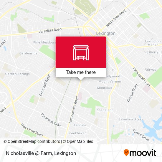 Nicholasville @ Farm map