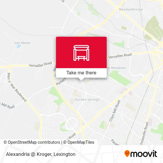 Mapa de Alexandria @  Kroger
